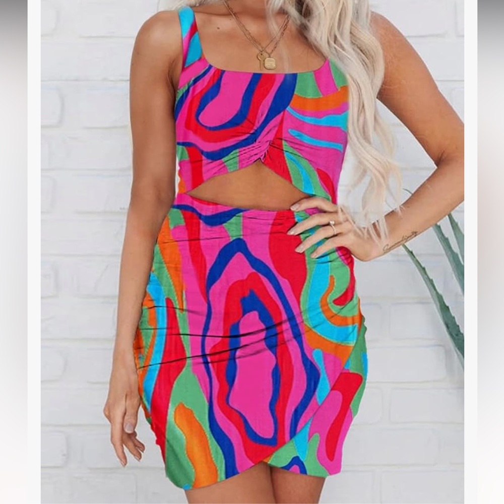 Multicolored Dress